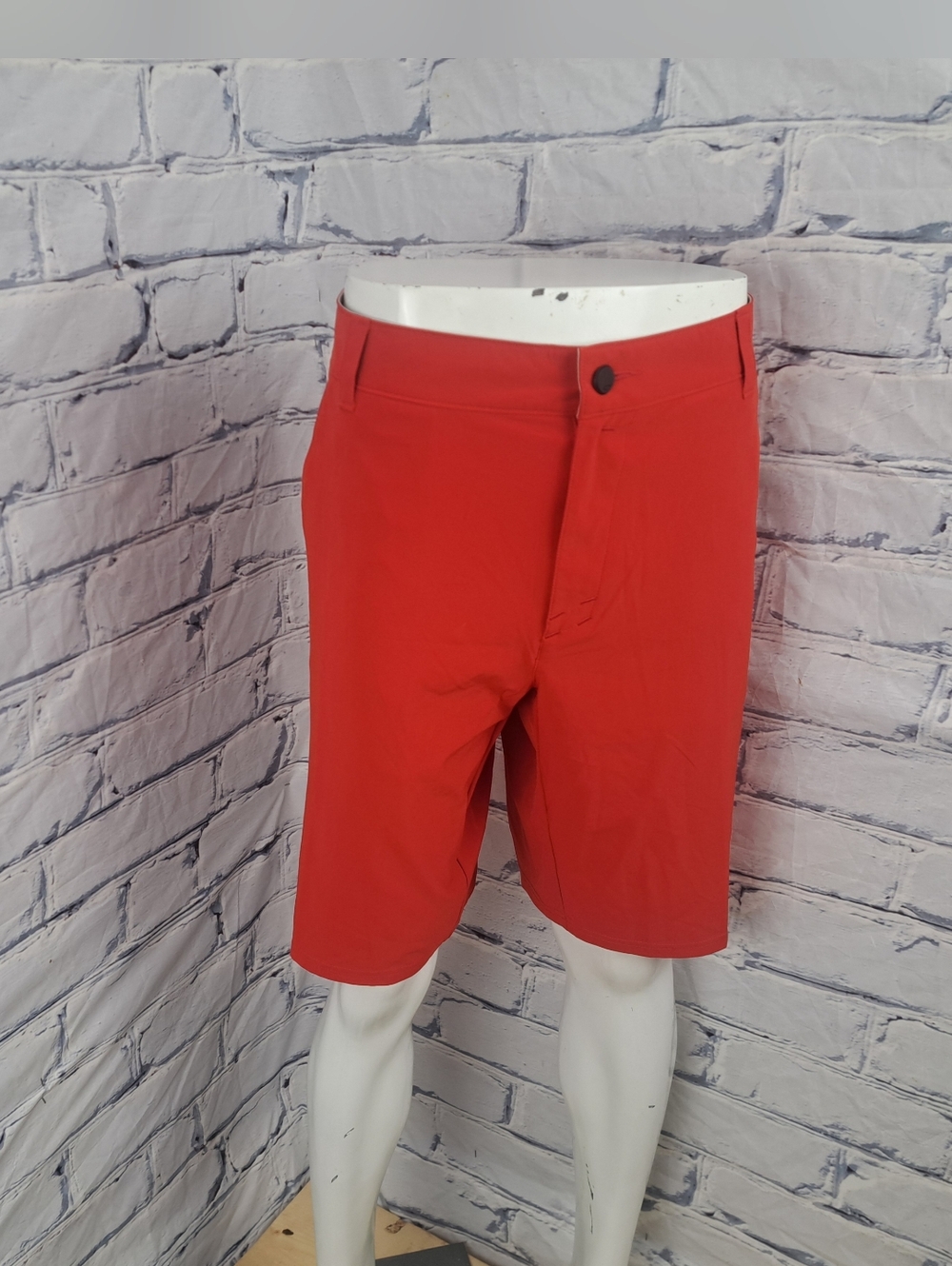 NWT Oakley Two Stance Golf Shorts Dark Orange Bubba Watson 38 Actual 39"W - Picture 2 of 9